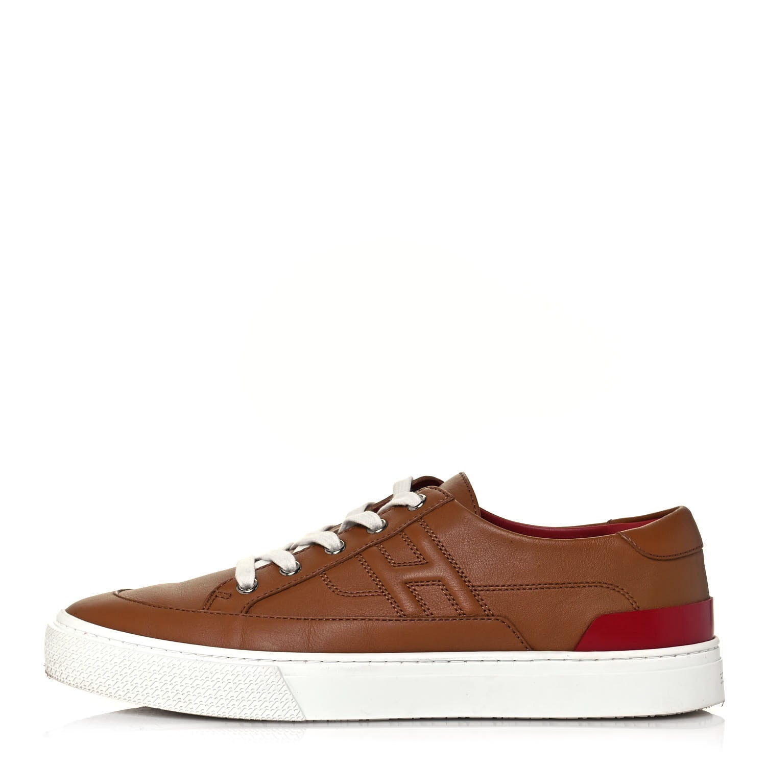 Hermes Calfskin Deep Sneakers 41 Naturel 1 of 9