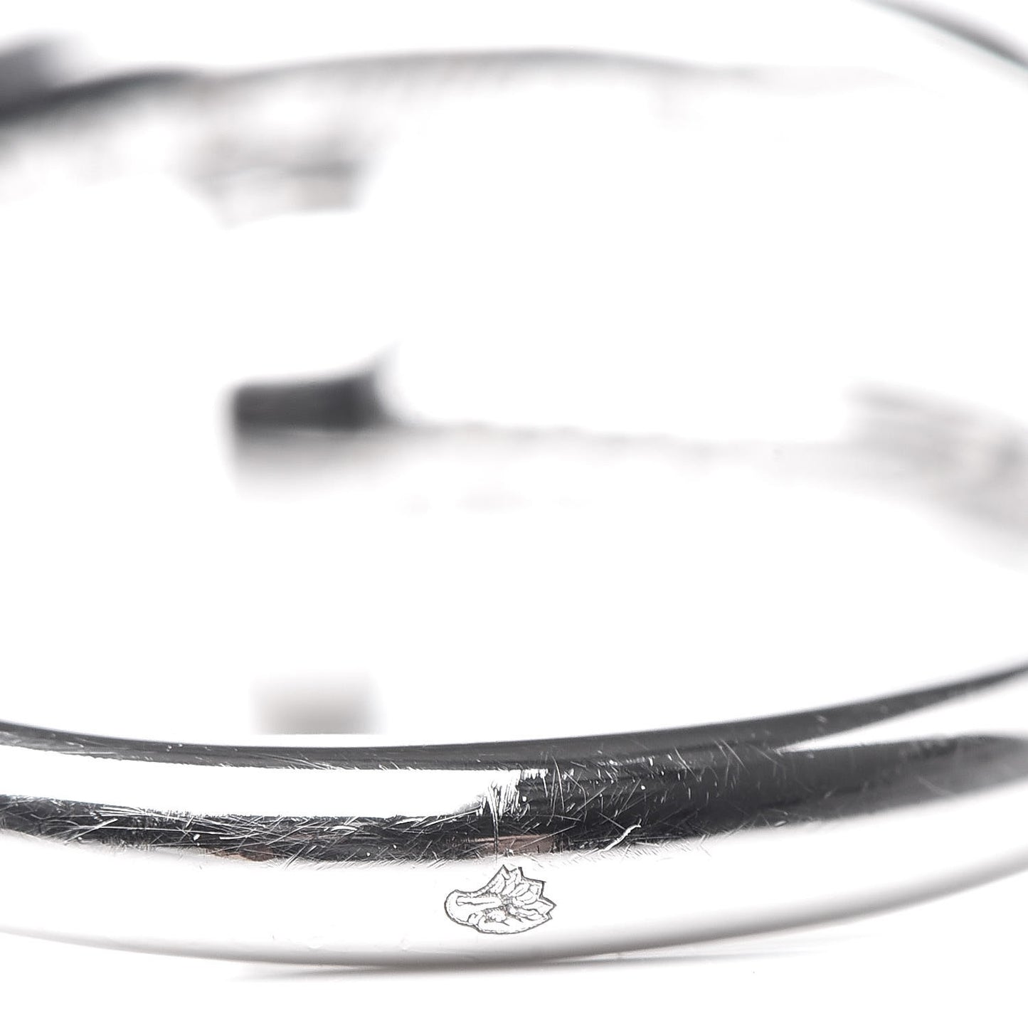 18K White Gold Juste Un Clou Ring 54 6.75