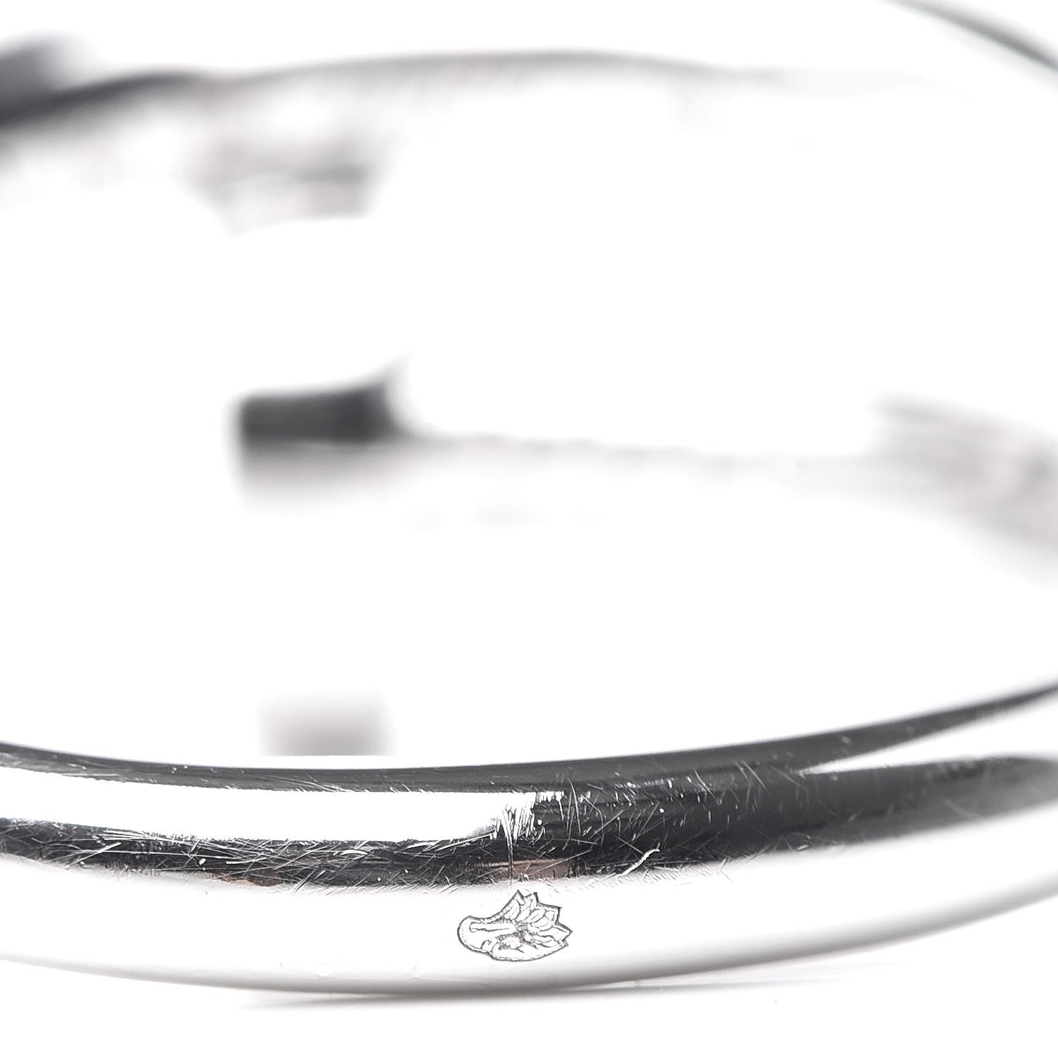 Cartier 18K White Gold Juste Un Clou Ring 54 6.75 5 of 6