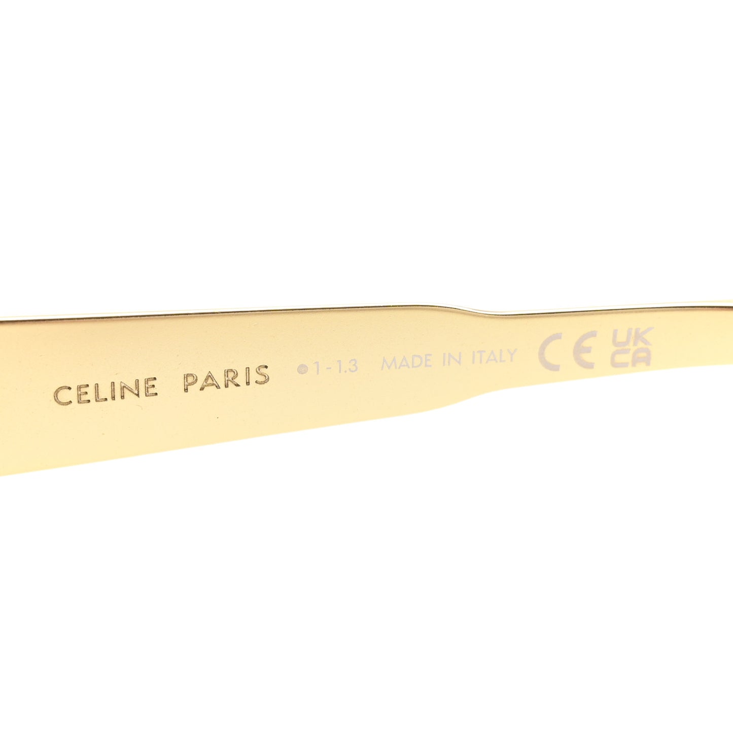 Metal Triomphe 01 Sunglasses CL40235U Gold Green