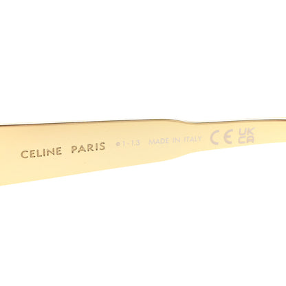 Celine Metal Triomphe 01 Sunglasses CL40235U Gold Green 5 of 9
