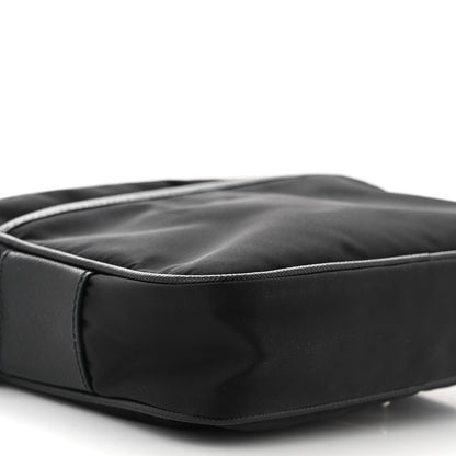Prada Tessuto Nylon Saffiano Logo Camera Bag Black 10 of 11