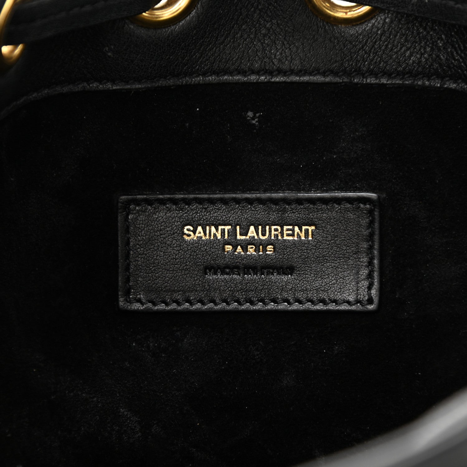 Saint Laurent Calfskin Small Emmanuelle Fringe Hobo Bag Black 10 of 27