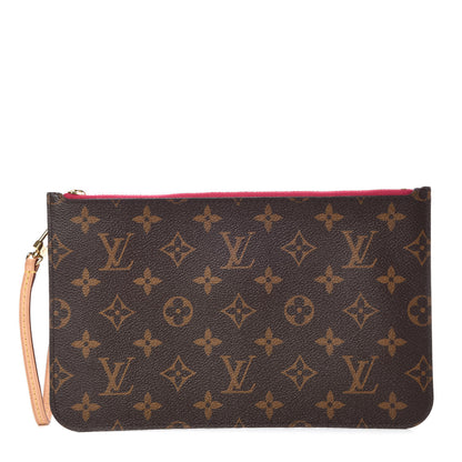 Louis Vuitton Monogram Neverfull MM GM Pochette Pivoine 1 of 9