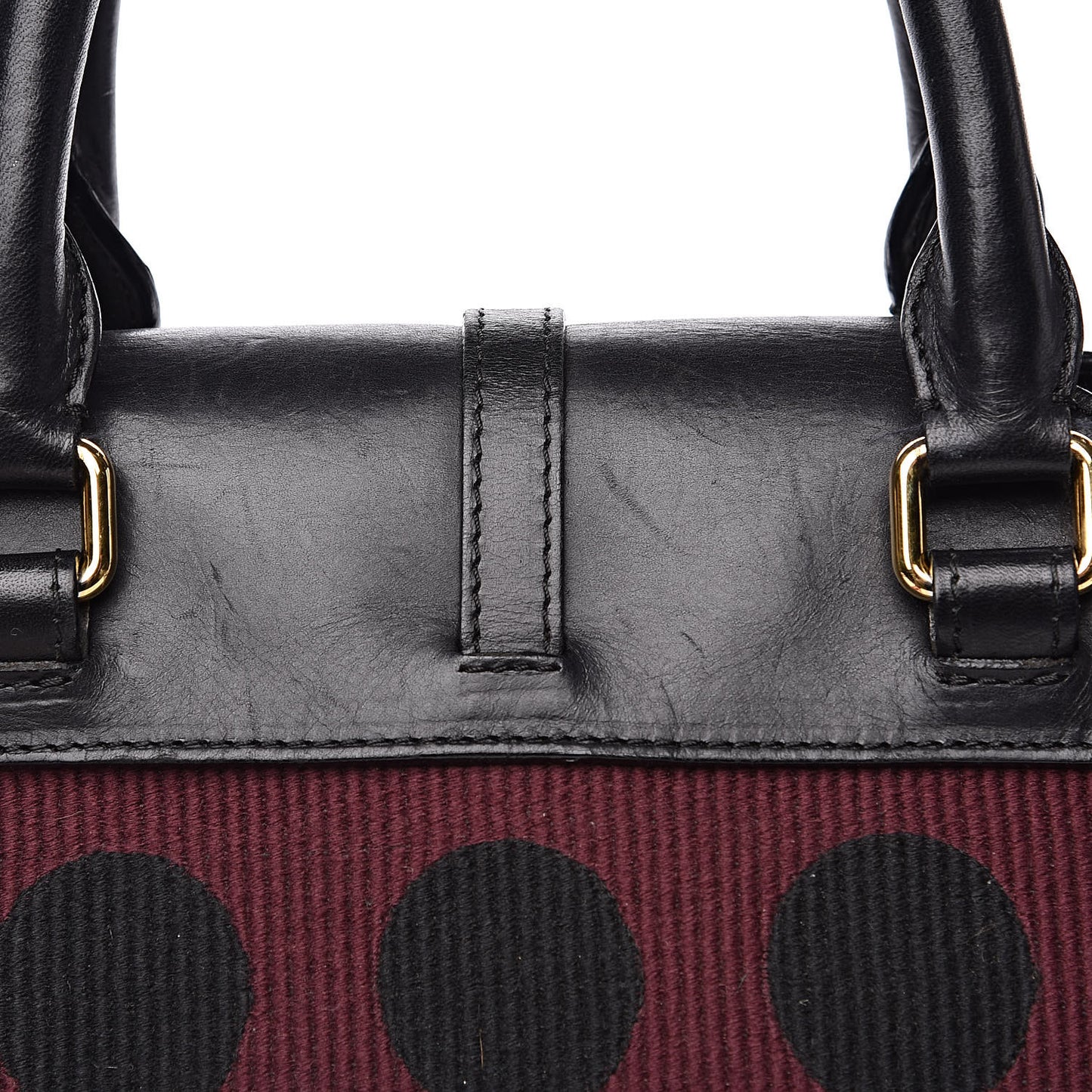 Calfskin Tapestry Milverton Satchel Multicolor