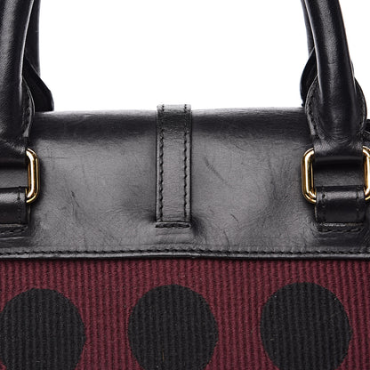Burberry Calfskin Tapestry Milverton Satchel Multicolor 12 of 17