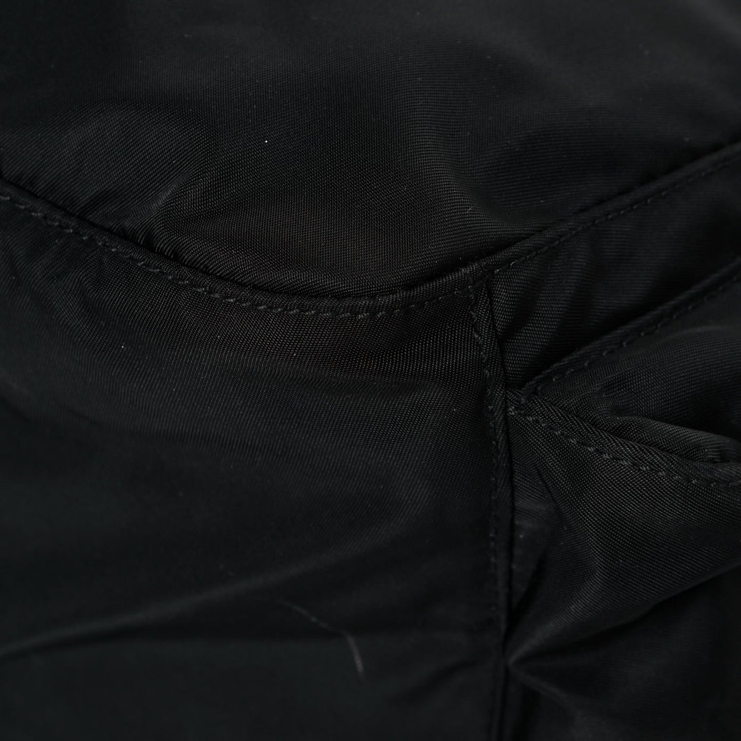 Tessuto Nylon Vela Messenger Bag Black