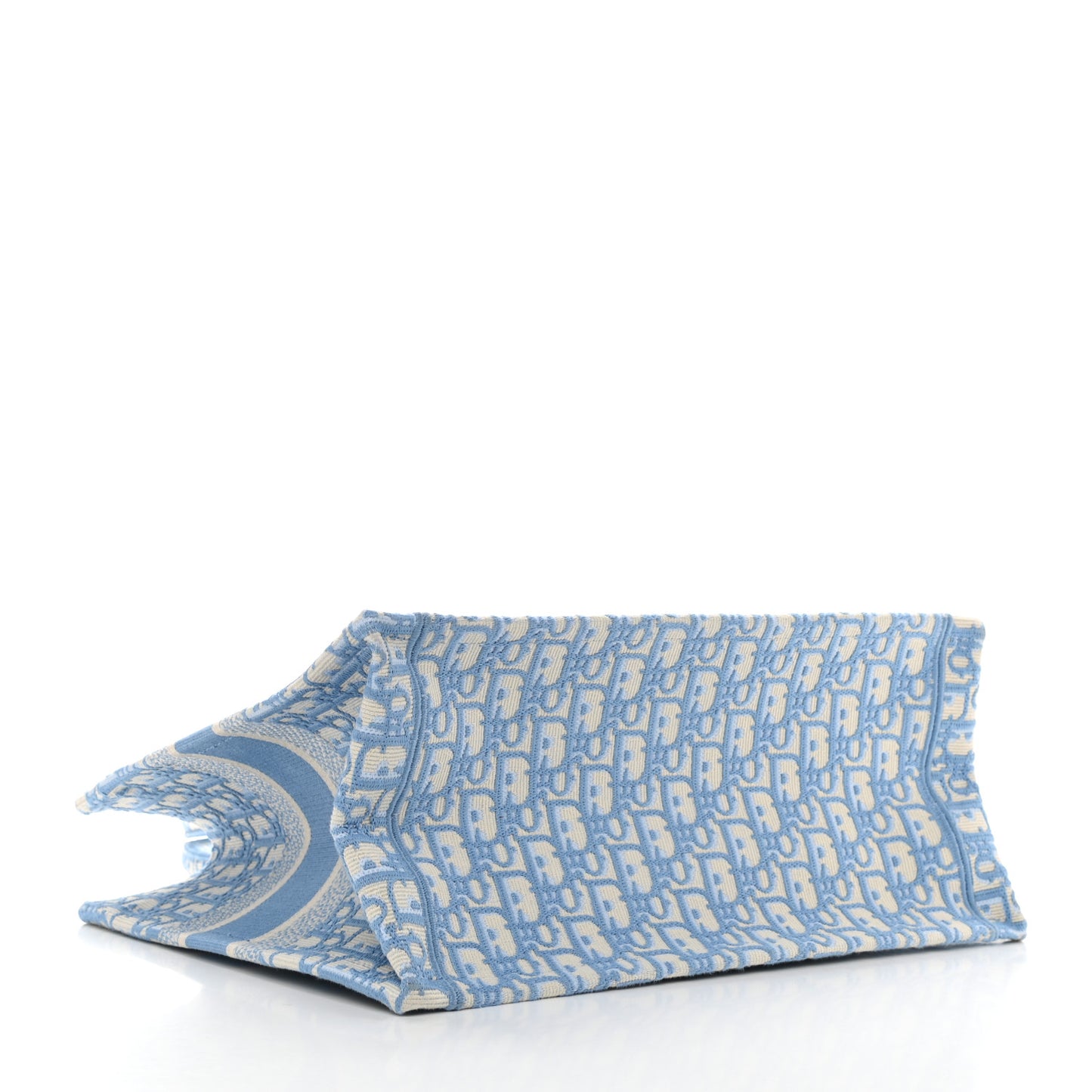 Oblique Medium Book Tote Light Blue