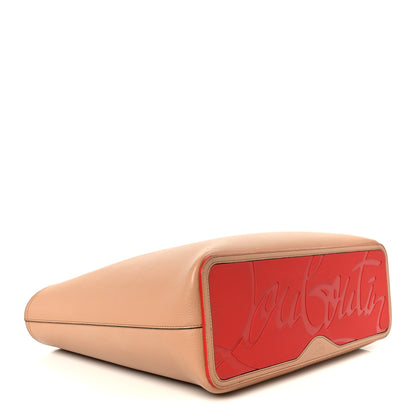 Christian Louboutin Calfskin Spikes East West Cabata Tote Nude 5 of 12