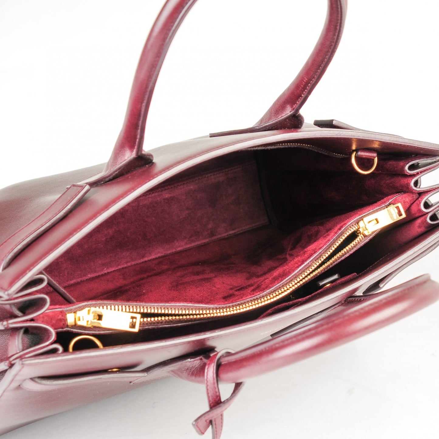 Calfskin Small Sac De Jour Amarena