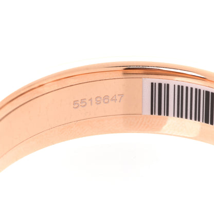 Hermes Enamel Narrow Clic Clac H Bracelet PM Rose Dragee 6 of 8