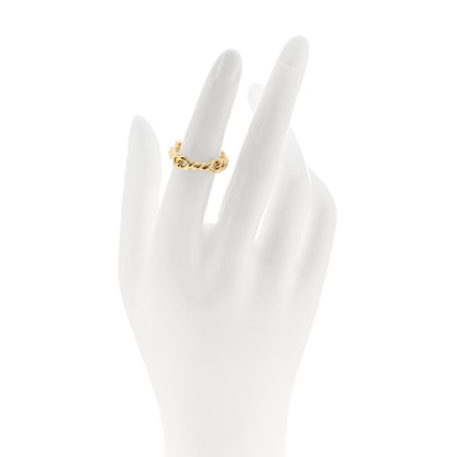 David Yurman 18K Yellow Gold 5mm Continuance Ring 49 5 2 of 5