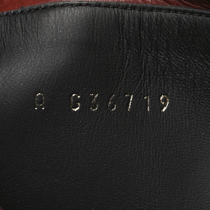 Chanel Calfskin CC Fold Over Boots 38 Black Brown 6 of 8