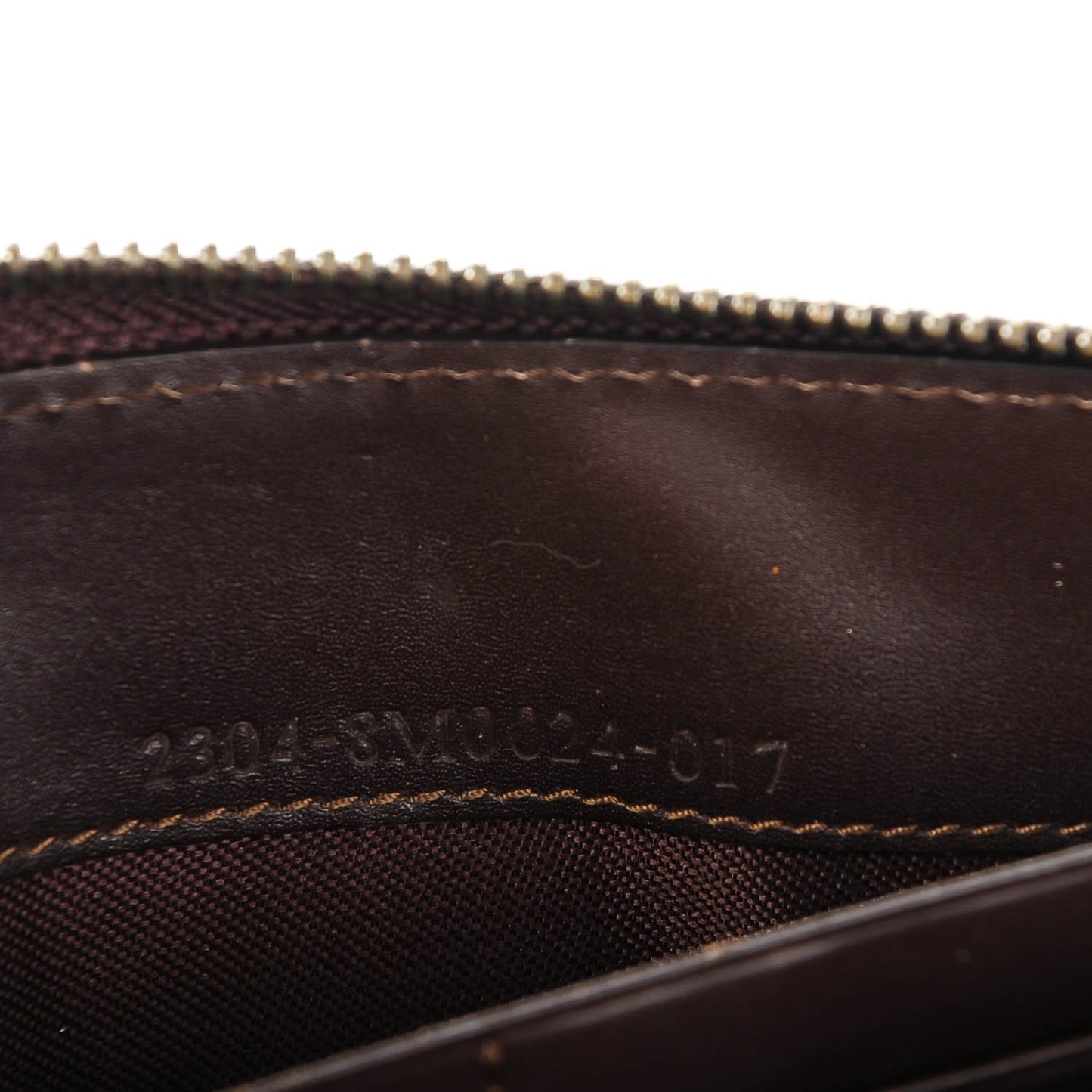 Zucca Zip Around Wallet Tobacco