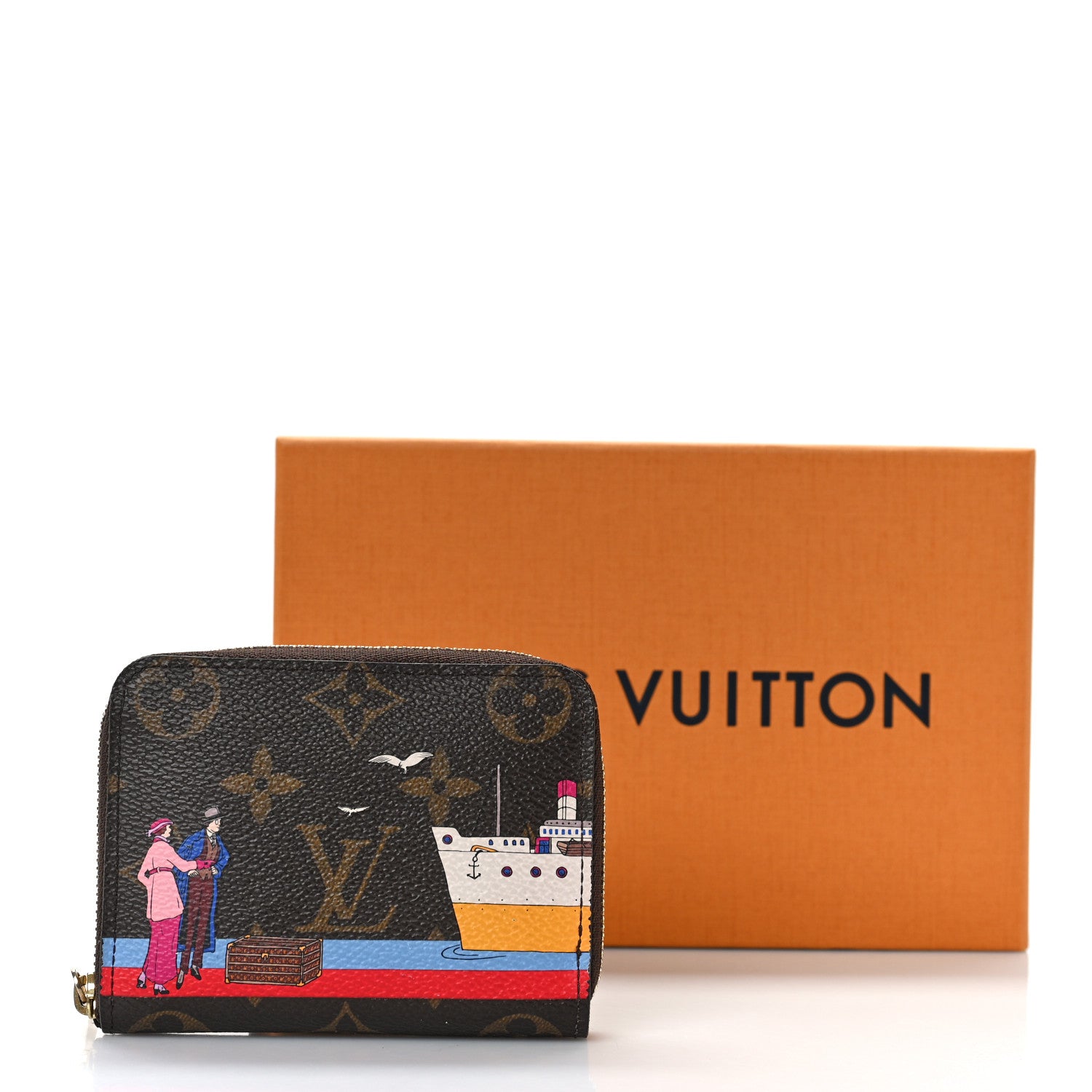 Louis Vuitton Monogram 2016 Christmas Animation Zippy Coin Purse 11 of 11