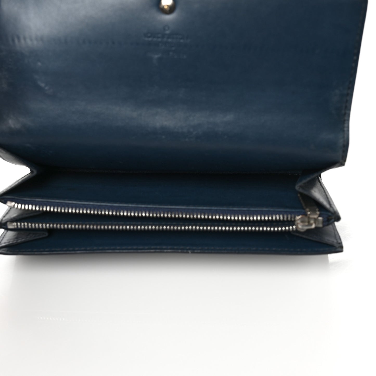 Mat Monogram Sarah Wallet Blue