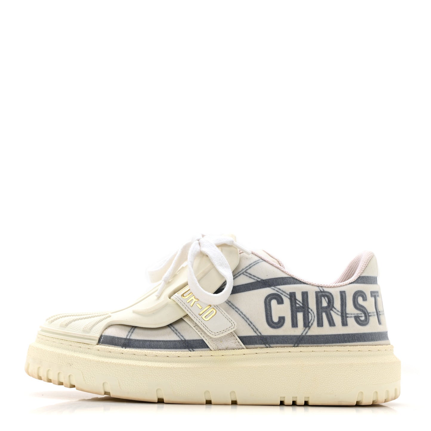 Nylon Mesh Dior-ID Platform Sneakers 37.5 Bleu France