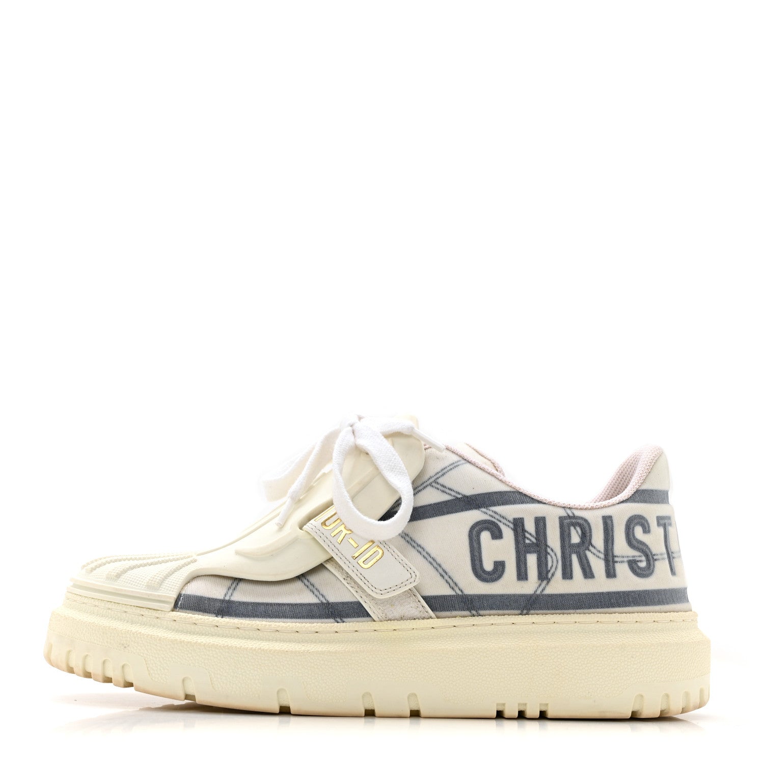 Christian Dior Nylon Mesh Dior-ID Platform Sneakers 37.5 Bleu France 1 of 13