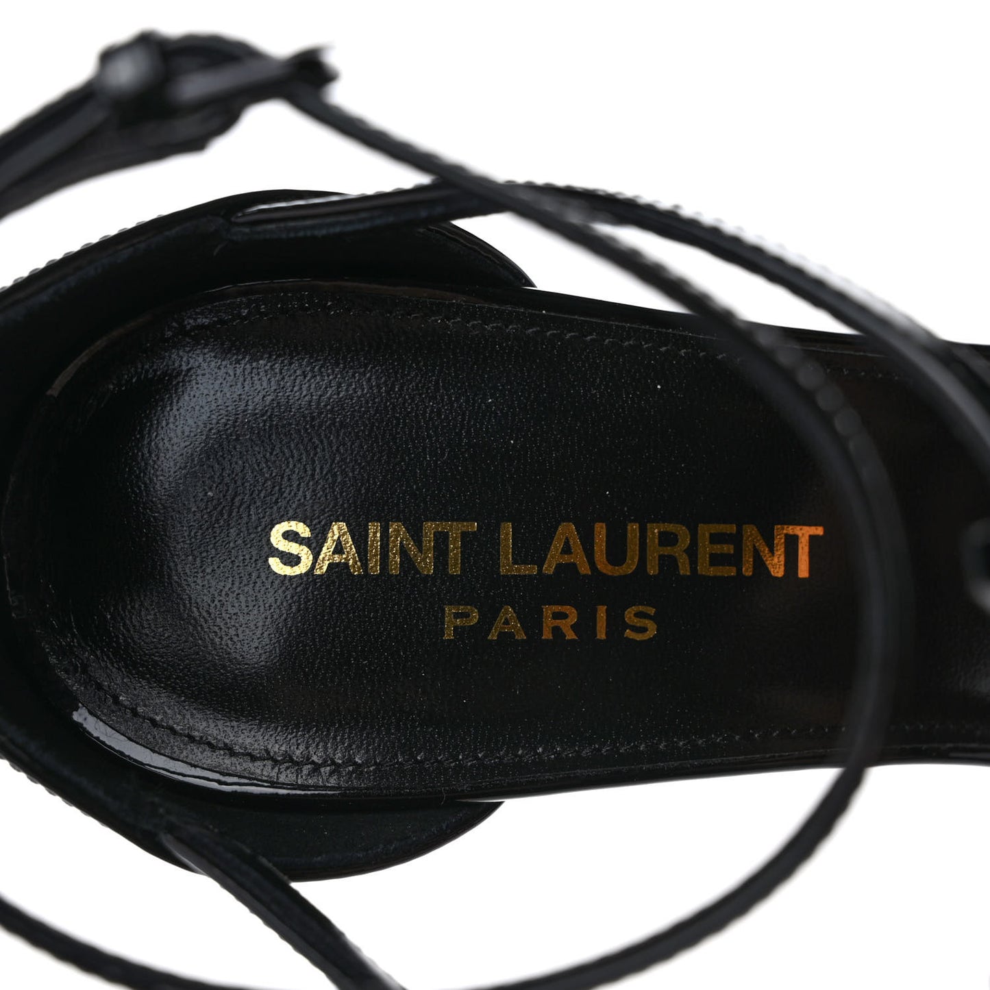 Patent Cassandra 100 Sandals 38.5 Black