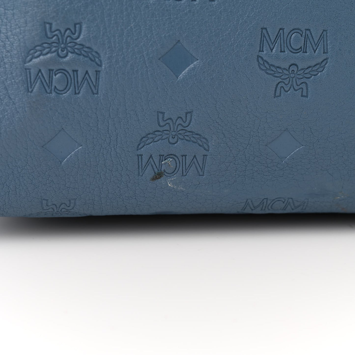 Calfskin Ottomar Monogram Large Klara Hobo Luft Blue