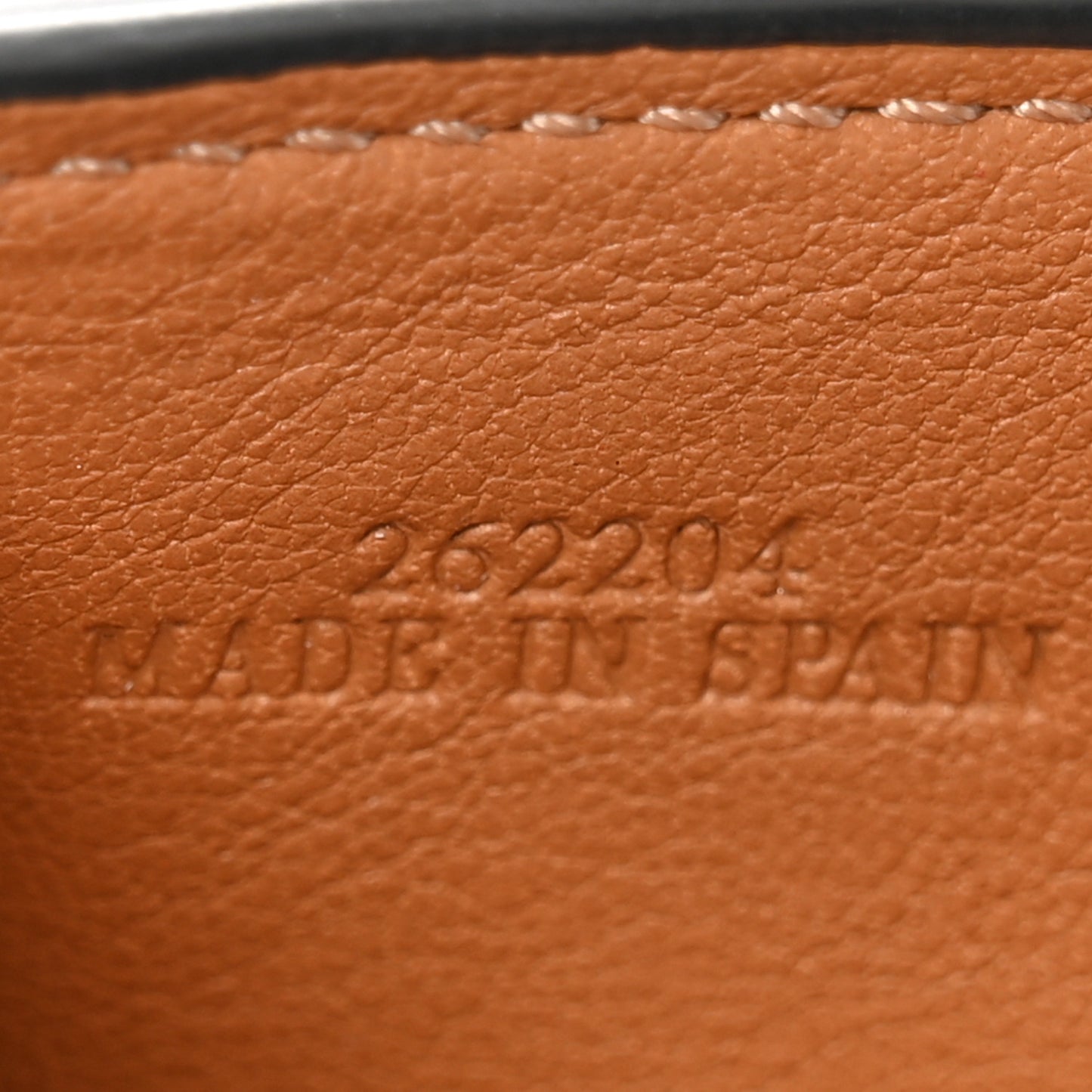 Grained Calfskin Anagram Embossed Slim Zip Bi-Fold Wallet Verde Marble