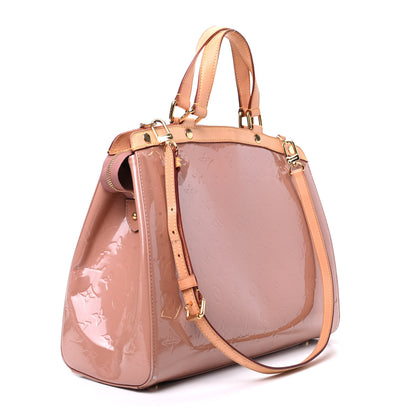 Louis Vuitton Vernis Brea GM Rose Velours 3 of 10
