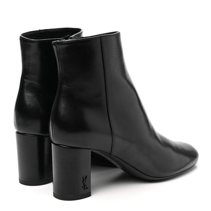 Saint Laurent Nappa Loulou Ankle Zip Boot 35 Black 4 of 9