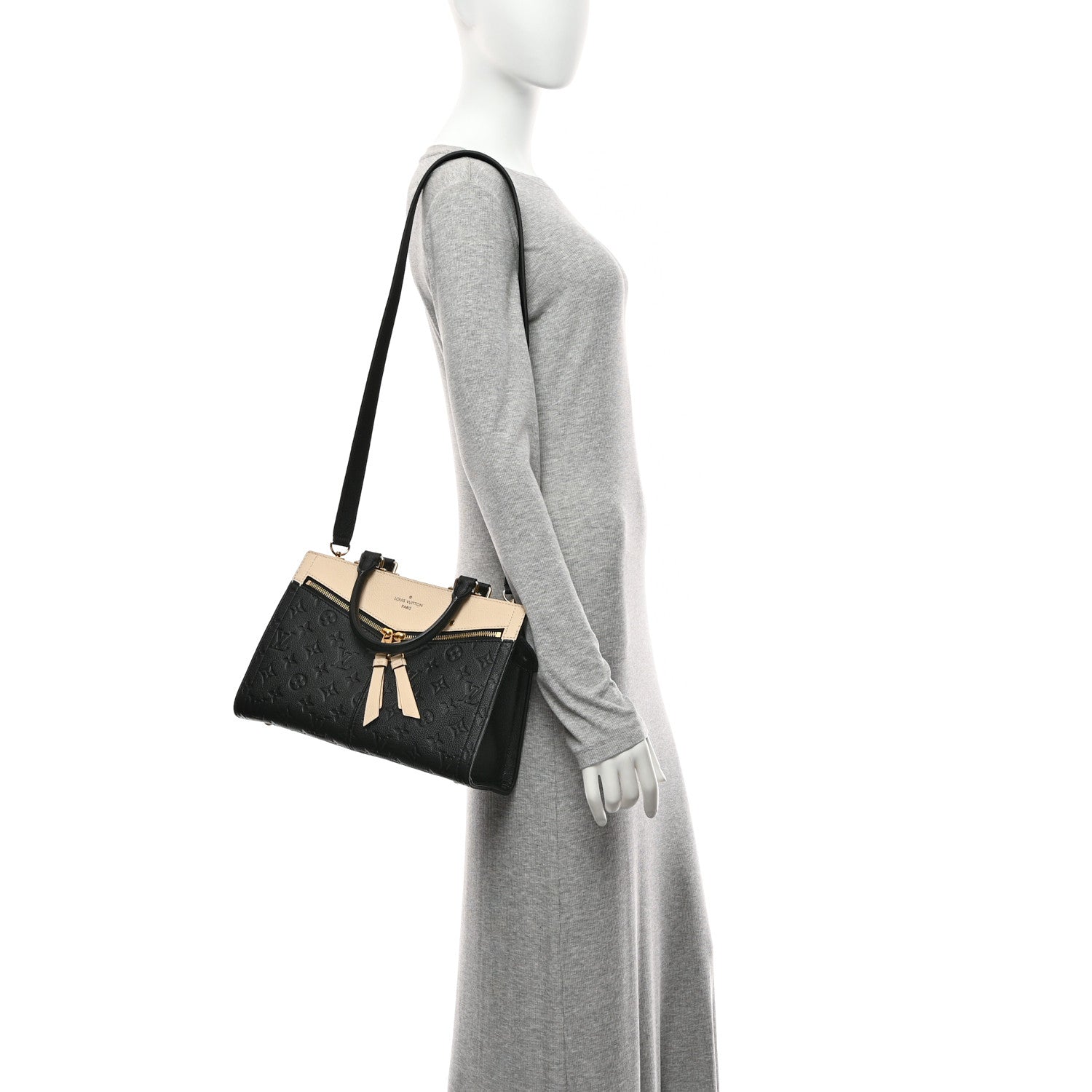 Louis Vuitton Empreinte Sully PM Black Creme 2 of 9