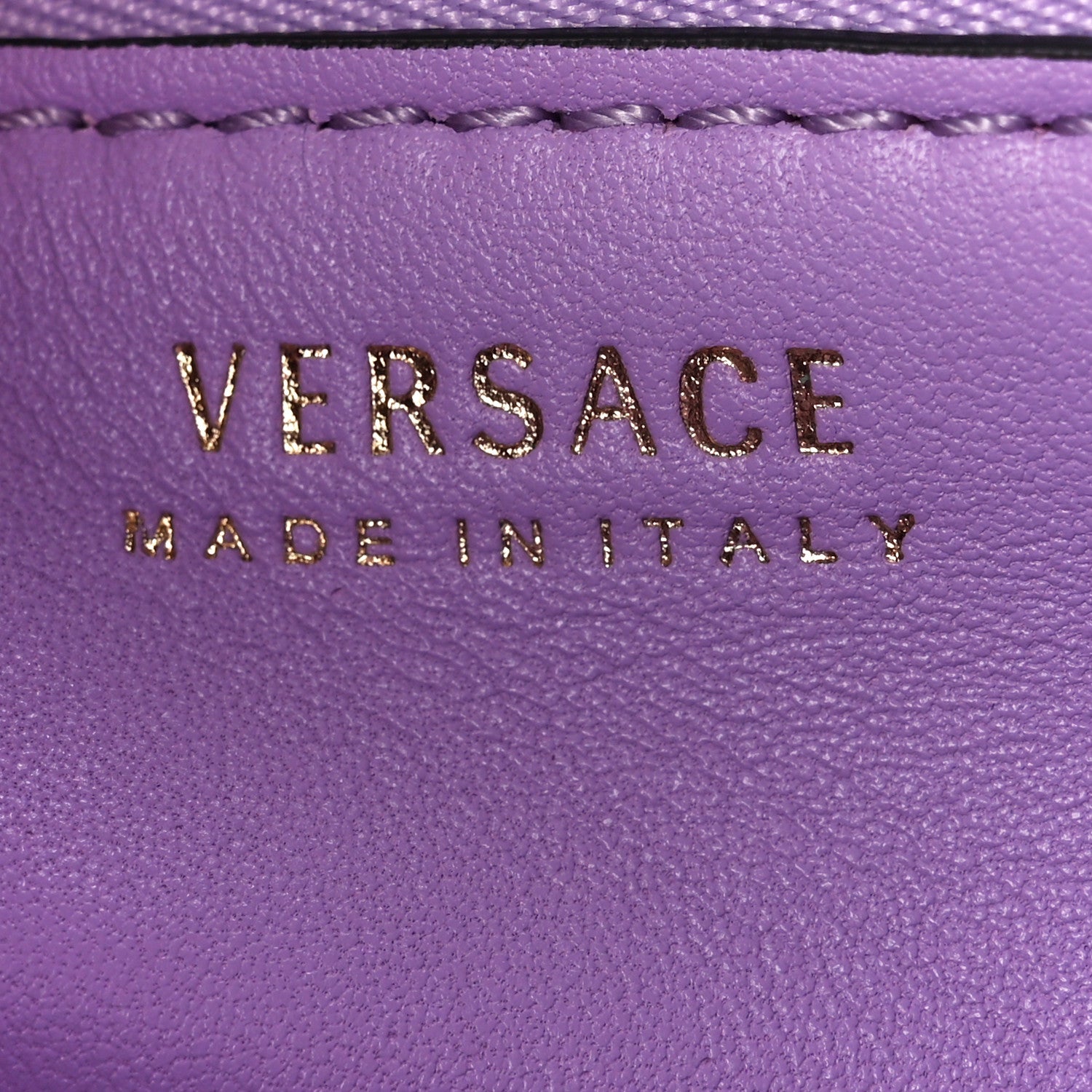 Versace Calfskin Medium La Medusa Top Handle Handbag Blue 6 of 11