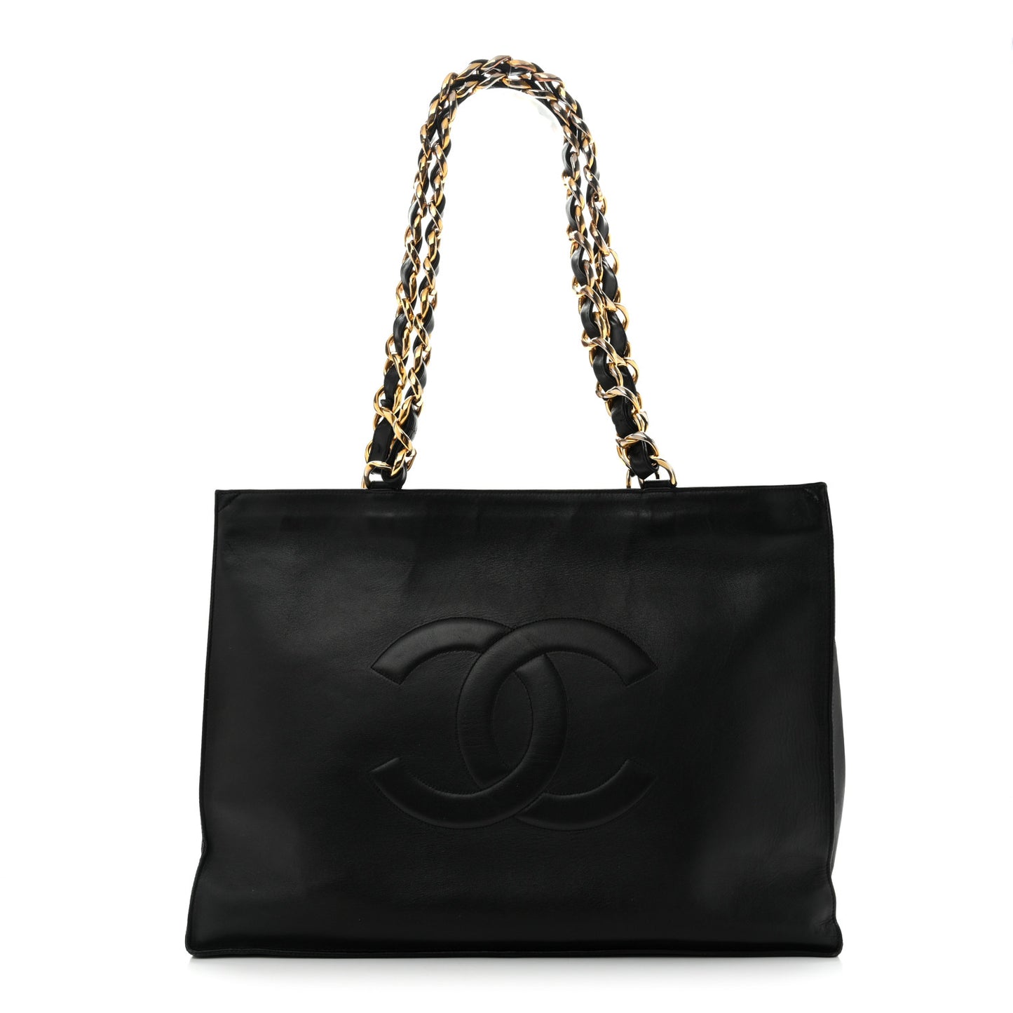 Lambskin CC Tote Black