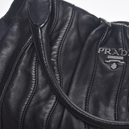 Prada Nappa Mordore Stripes Bag Nero Black 13 of 13