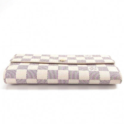 Louis Vuitton Damier Azur Sarah Wallet Porte-Monnaie 4 of 9