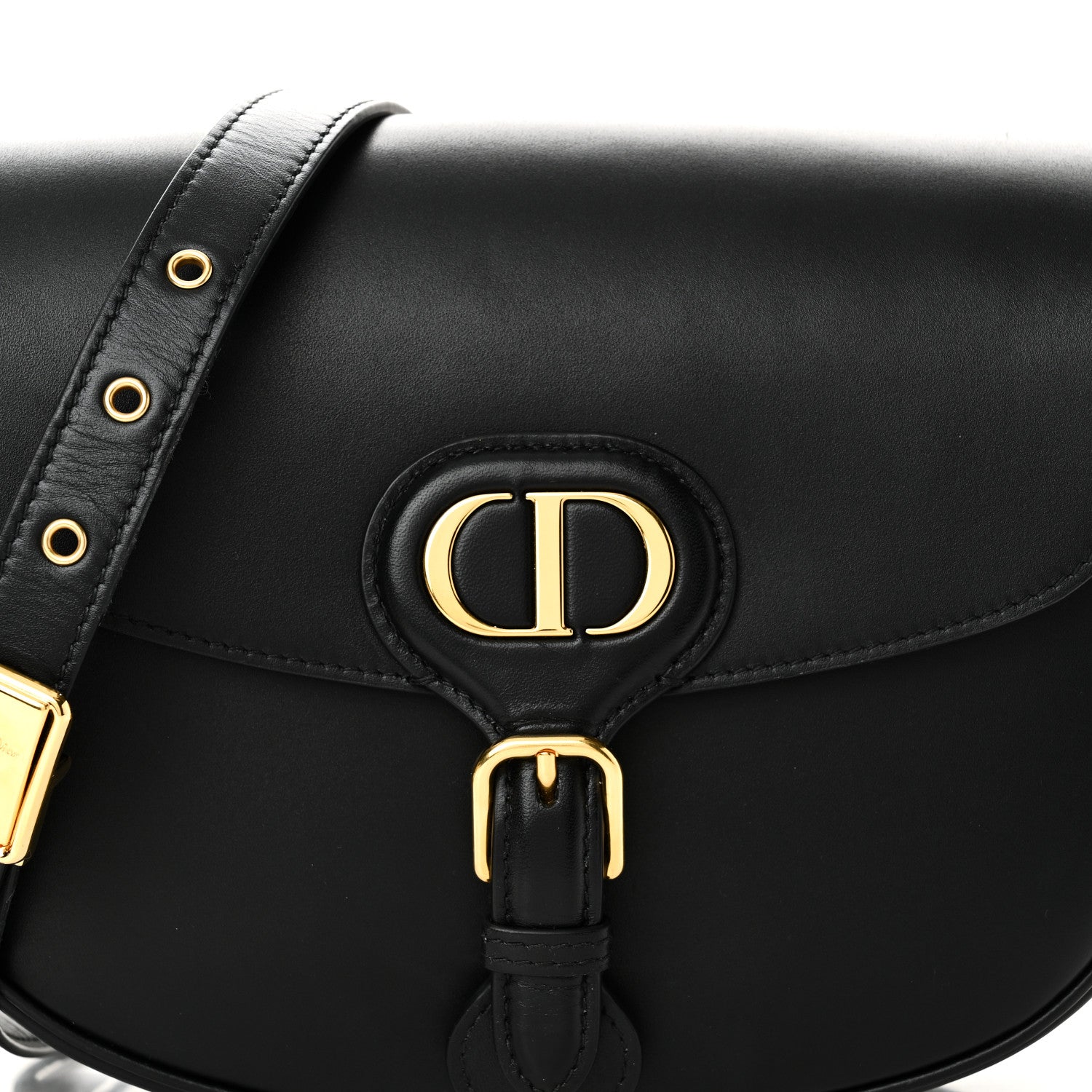 Christian Dior Box Calfskin Medium Bobby Flap Black 7 of 9