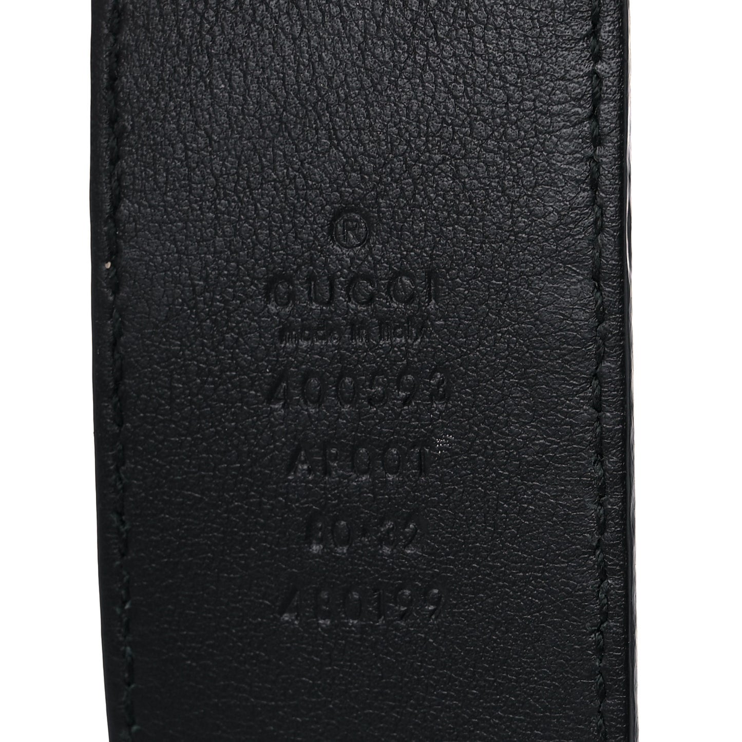 Calfskin Double G 40mm Belt 80 32 Black