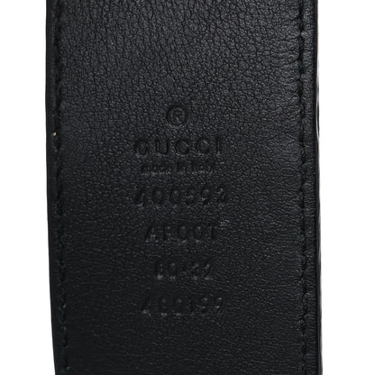 Gucci Calfskin Double G 40mm Belt 80 32 Black 3 of 9