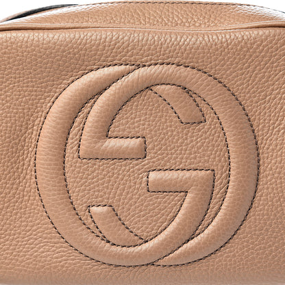 Gucci Pebbled Calfskin Small Soho Disco Bag Rose Beige 12 of 12