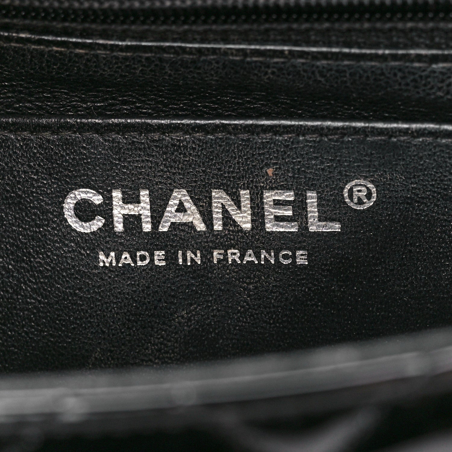 Chanel Patent Calfskin Quilted Mini Square Flap Black 6 of 13