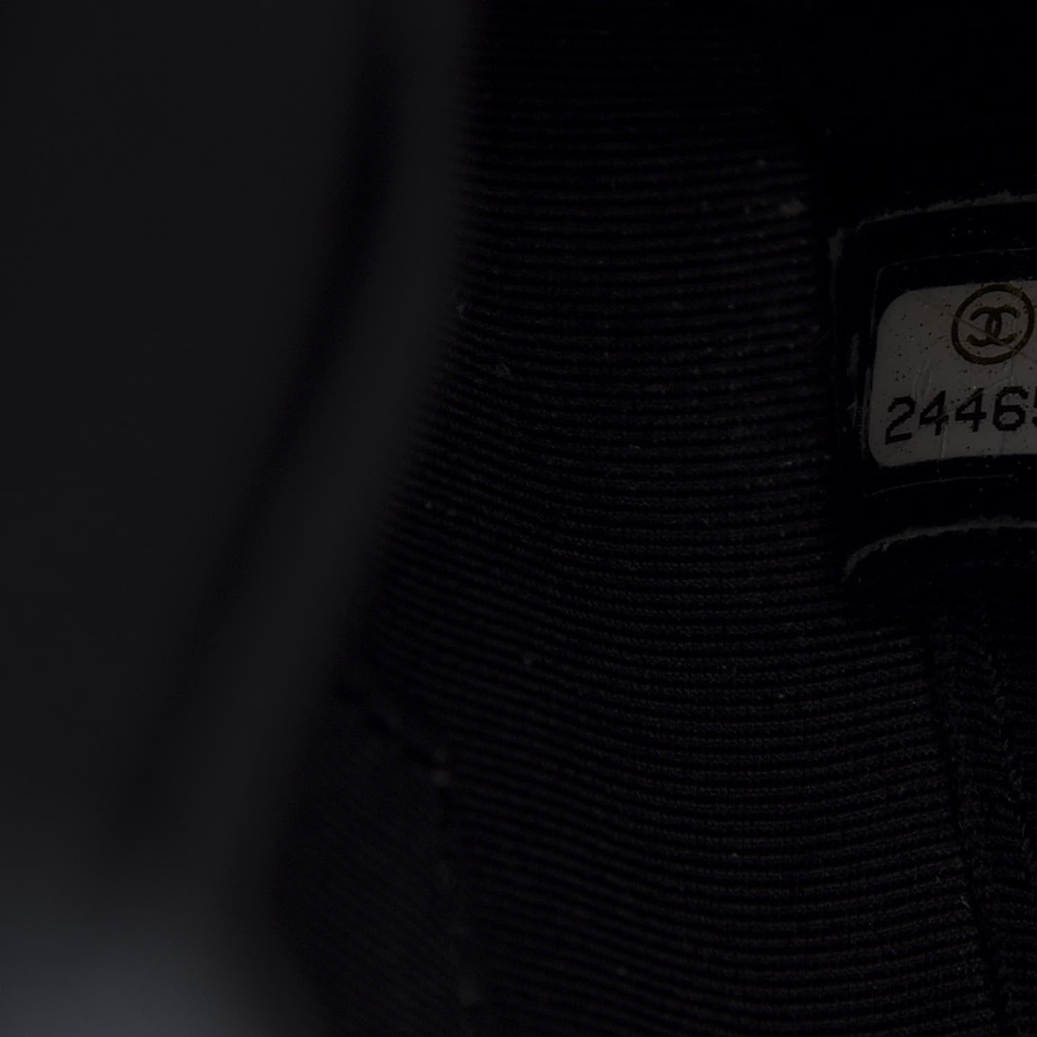 Chanel Caviar Stitched Shopping Tote Black 7 of 10