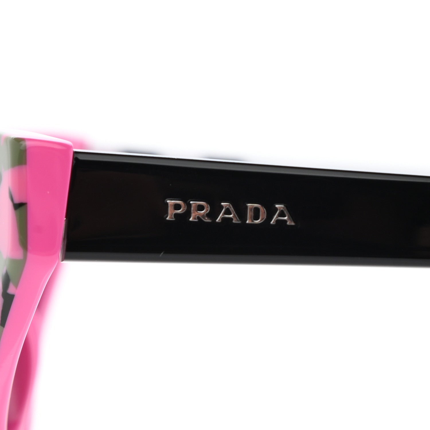 Prada Cat Eye Sunglasses SPR 12V Pink 6 of 8