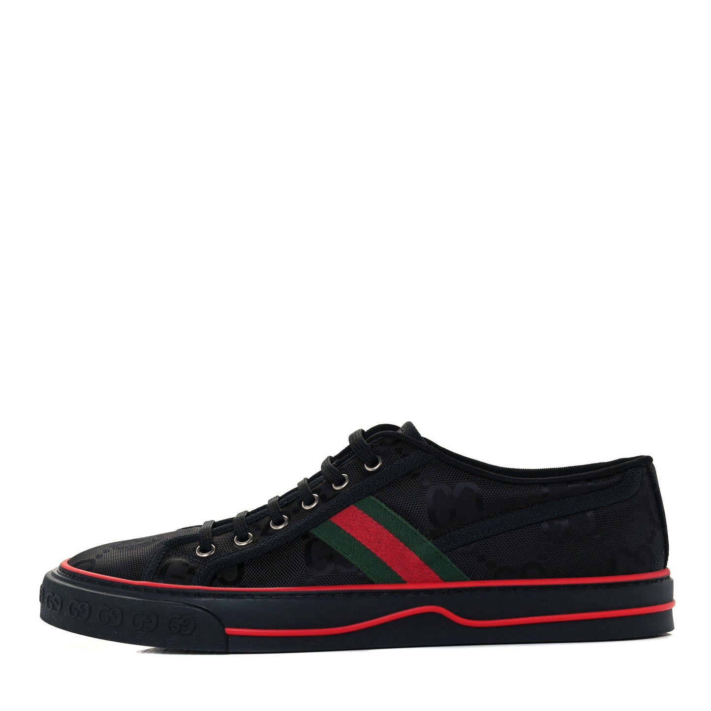 Econyl Nylon Web Monogram Off The Grid Mens 1977 Tennis Sneakers 10 Black