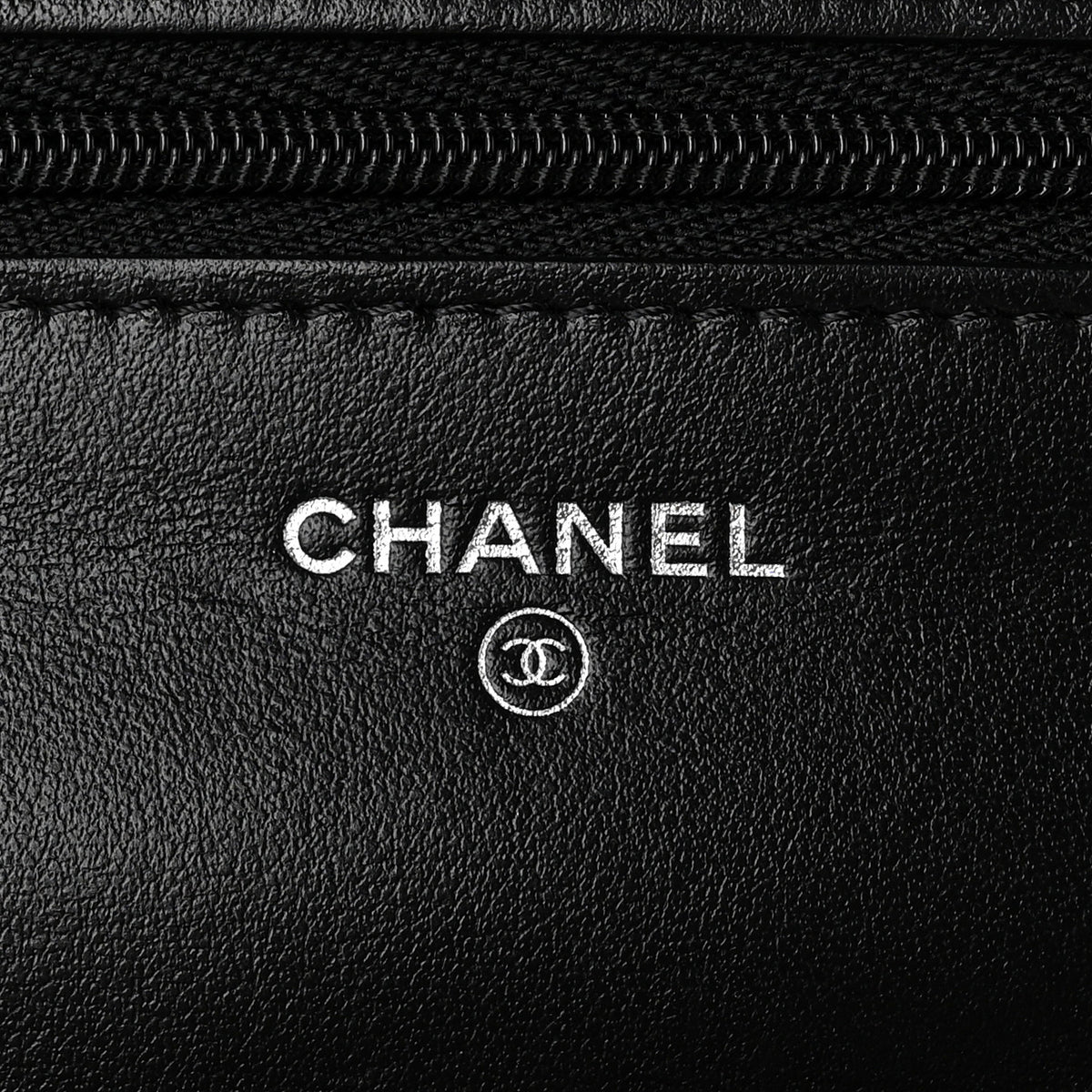 Chanel Patent Quilted Bi-Color Wallet On Chain WOC Pink Black 6 of 12