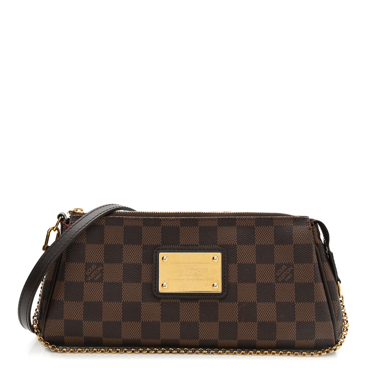 Damier Ebene Eva Clutch