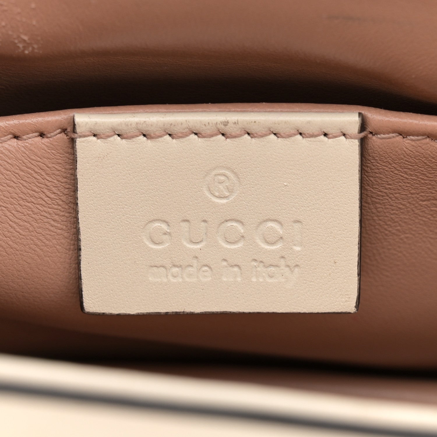 Gucci Nappa Pearl Studded Mini Queen Margaret Broadway Shoulder Bag Mystic White 6 of 18