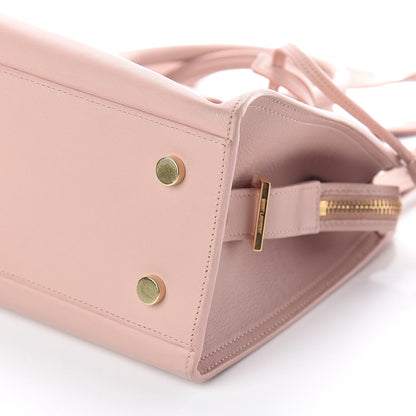 Saint Laurent Calfskin Monogram Baby Cabas Pink 9 of 9
