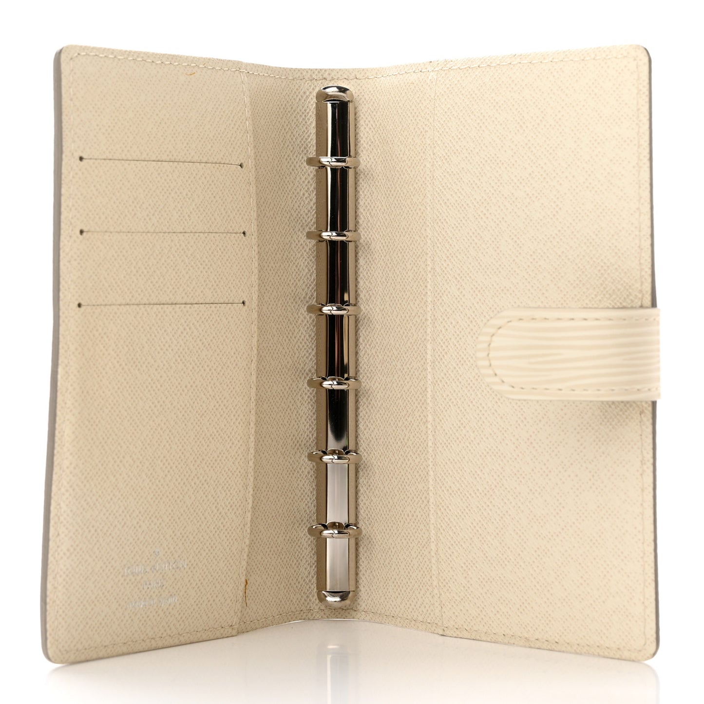 Epi Small Ring Agenda Cover Ivory