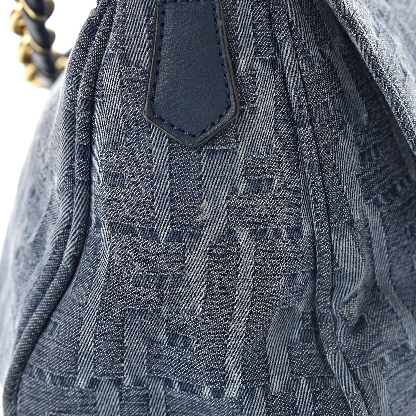 Denim Zucca Mia Shoulder Flap Blue