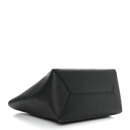 Louis Vuitton Calfskin Lockme Cabas Black 4 of 15