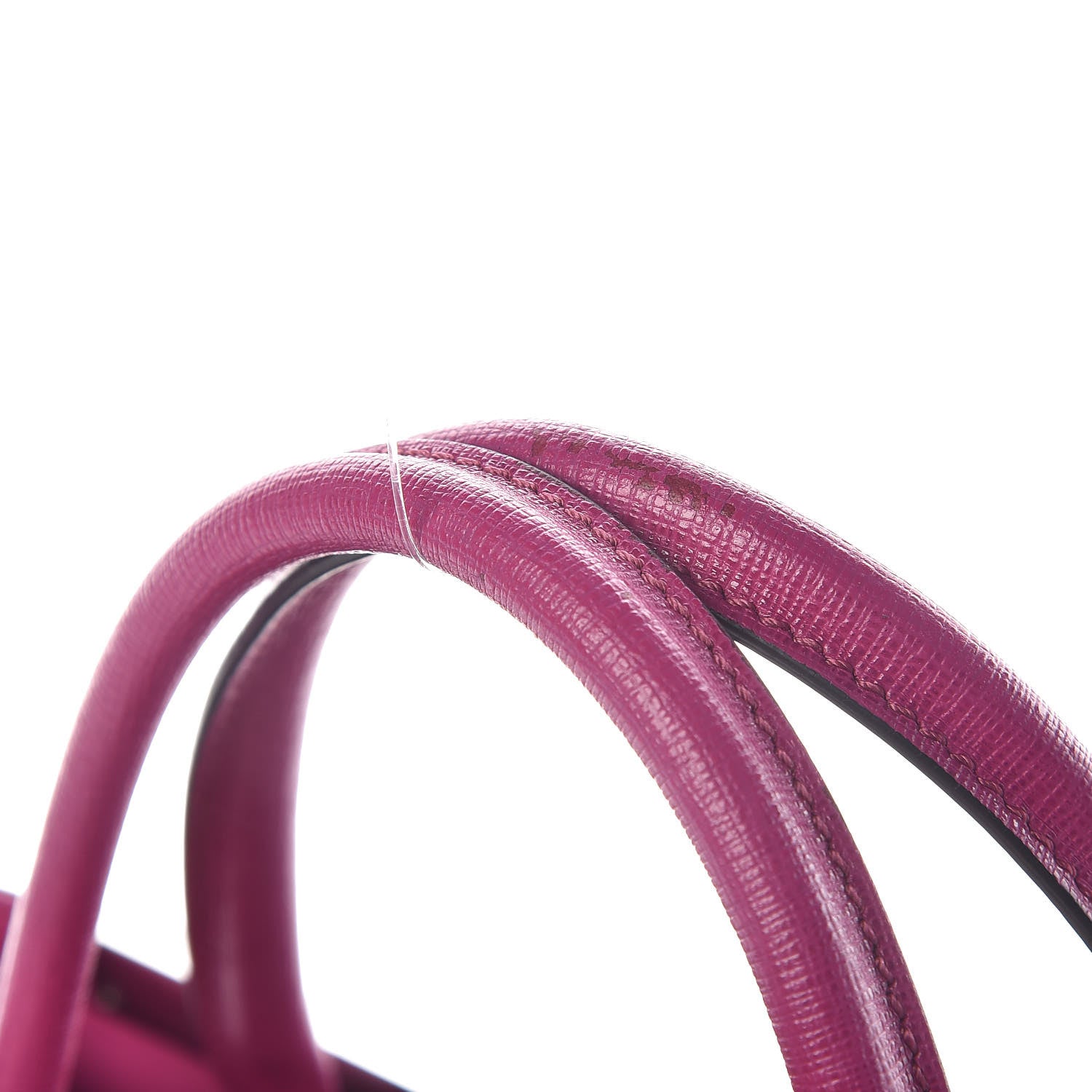 Fendi Vitello Elite Petite 2Jours Tote Magenta 8 of 13