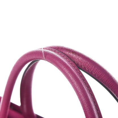 Fendi Vitello Elite Petite 2Jours Tote Magenta 8 of 13