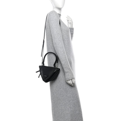 Prada Nappa Padded Signaux Triangle Crossbody Black 2 of 10